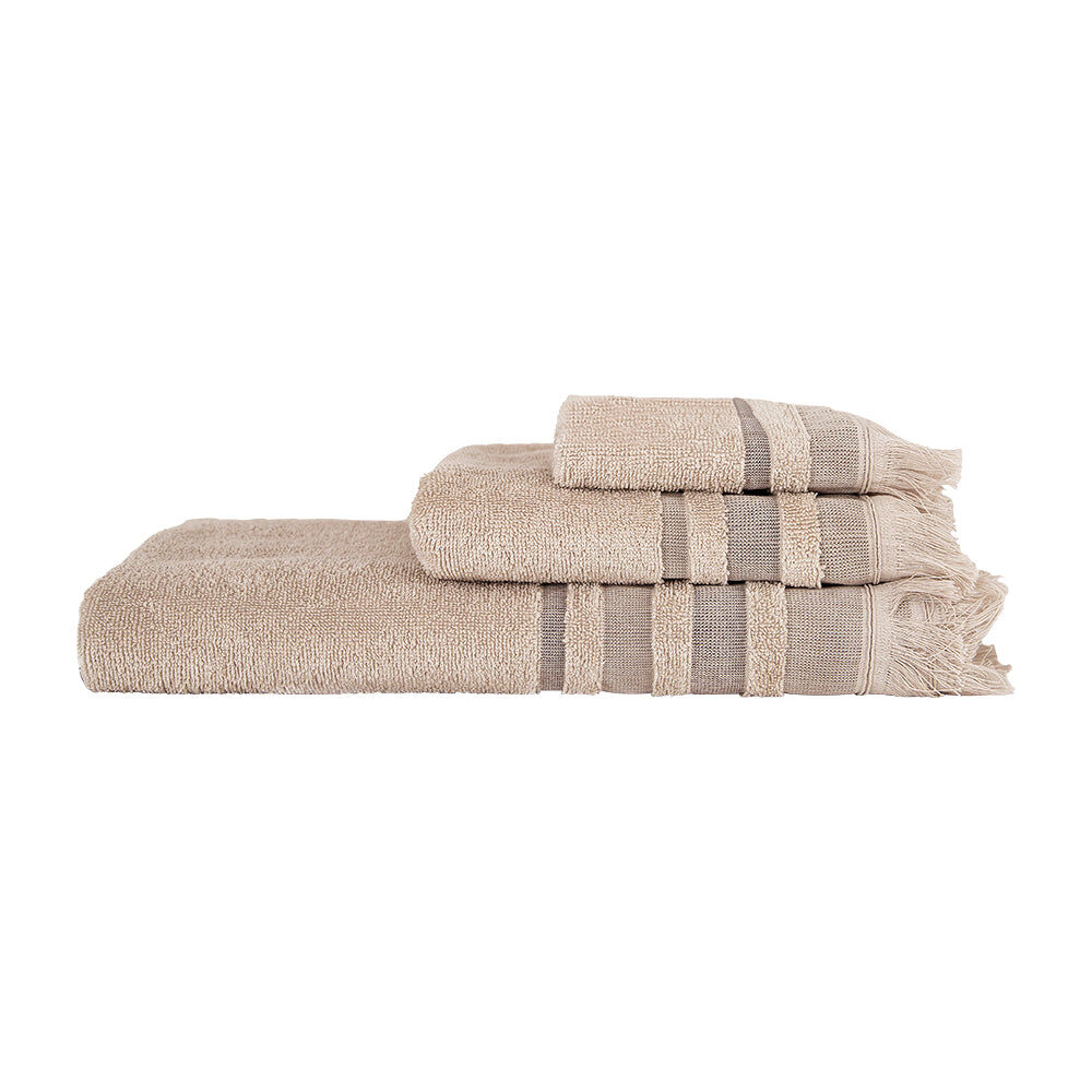 2PK Annabel Trends Coast Turkish Fibre Cotton Face Washer 30x35cm - Dusty Pink