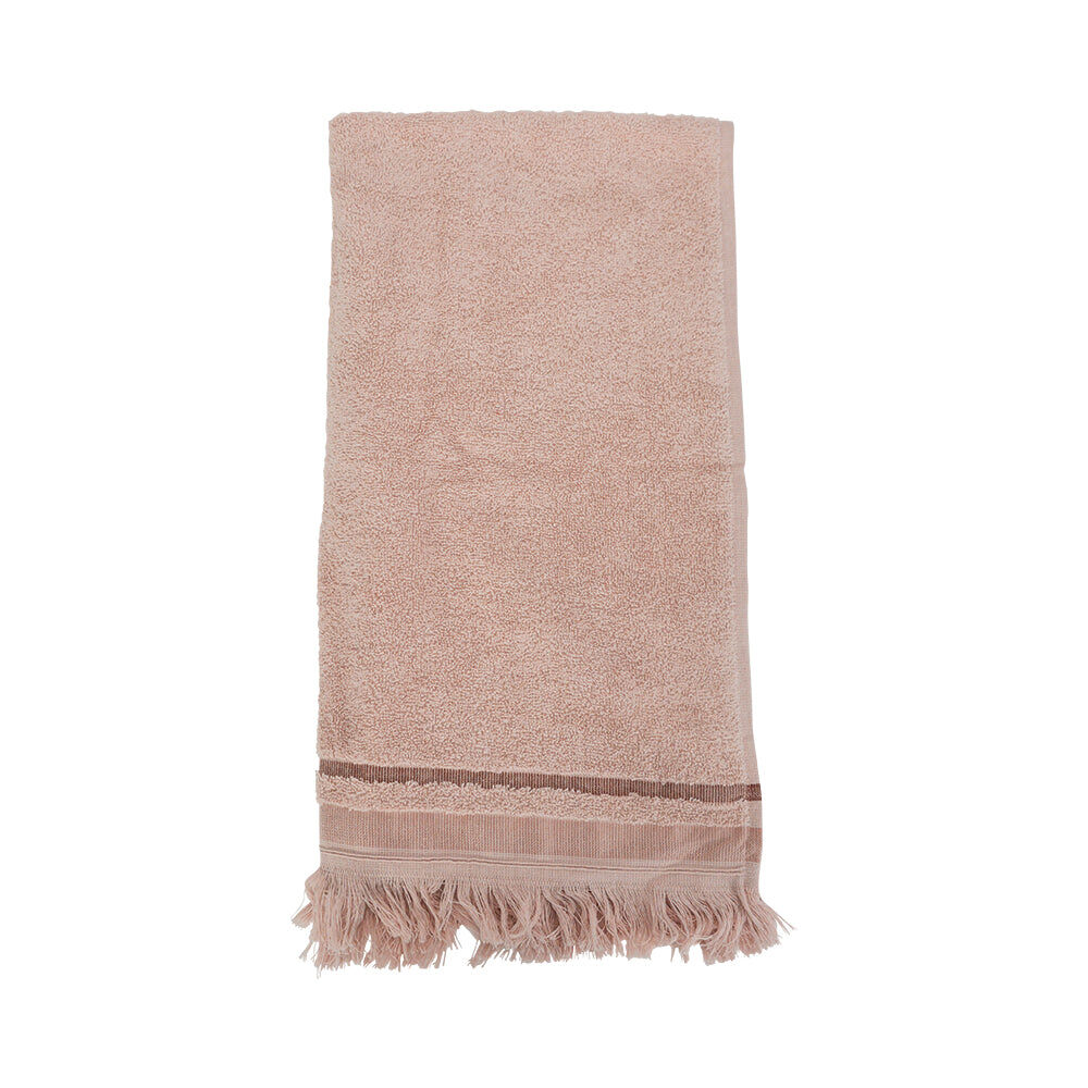 2PK Annabel Trends Coast Turkish Fibre Cotton Hand Towel 50x90cm - Dusty Pink