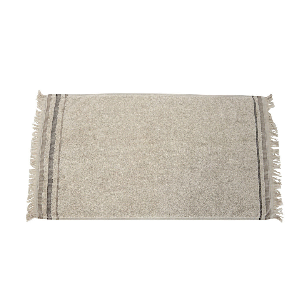 2PK Annabel Trends Coast Turkish Fibre Cotton Hand Towel 50x90cm - Sand