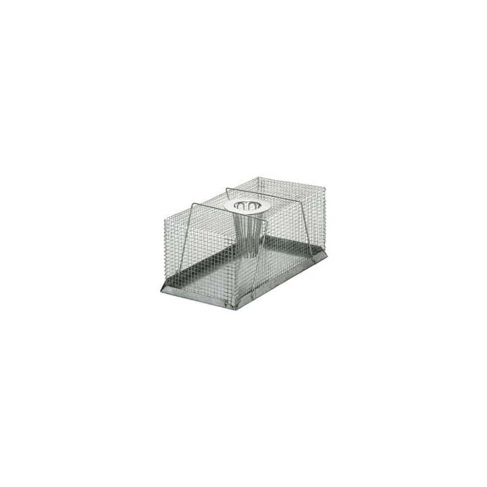 2PK AgBoss Metal Multi-Catch Mouse and Rat Cage Trap 18.5x10.5x6.5cm