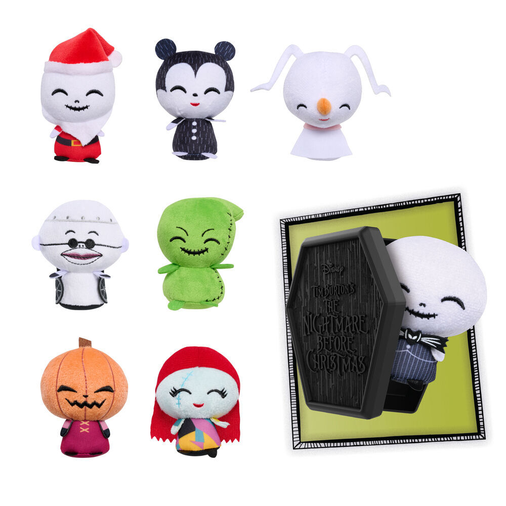 4PK Disney Nightmare Before Christmas Mini Capsule Plush Assorted 3y+