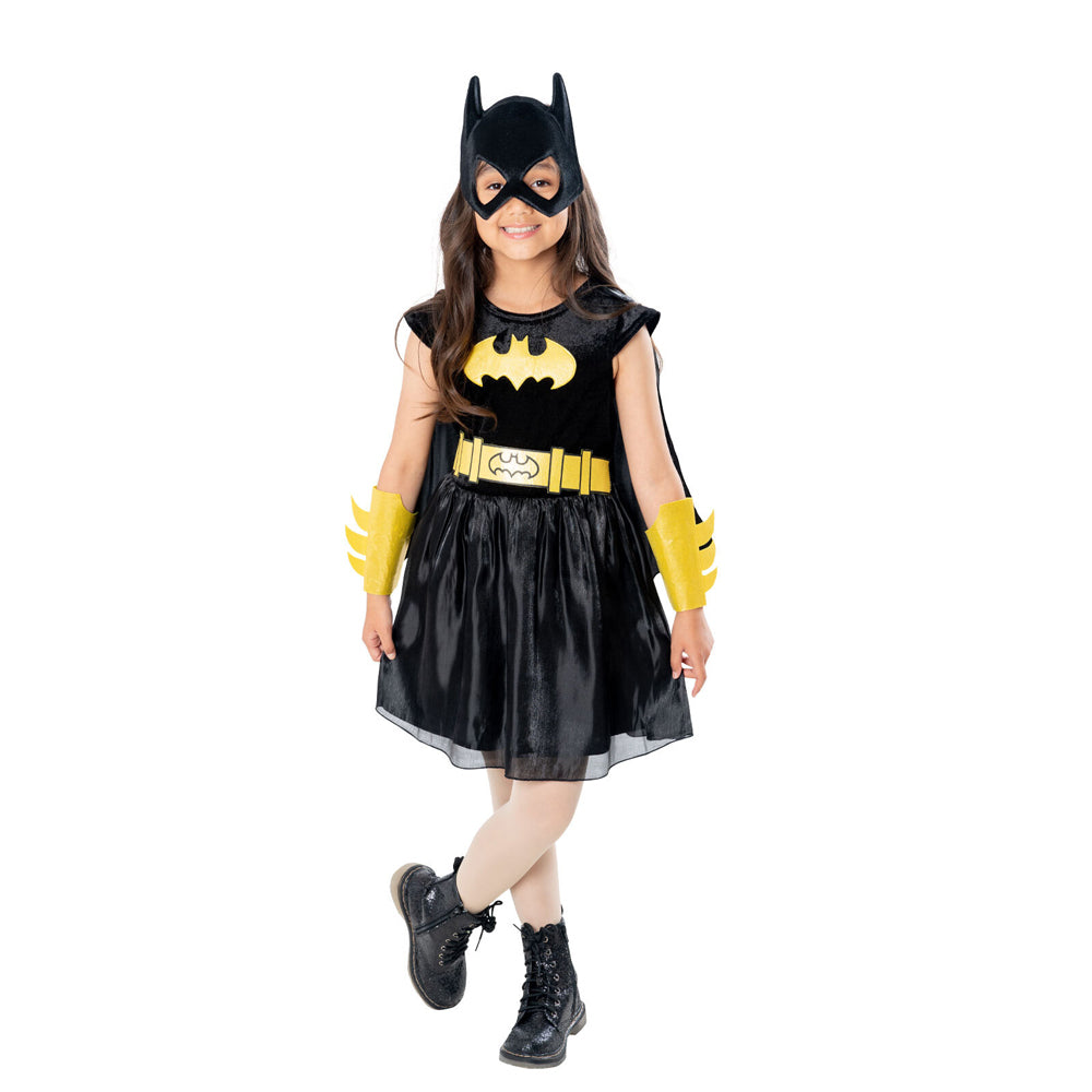 Dc Comics Size Batgirl Deluxe Kids Costume Black