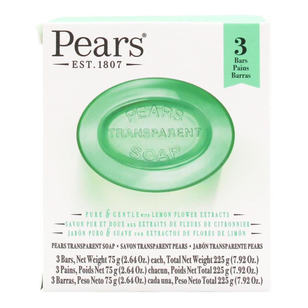 36pc Pears Pure & Gentle 75g Bar Soap w/ Lemon Flower Extracts