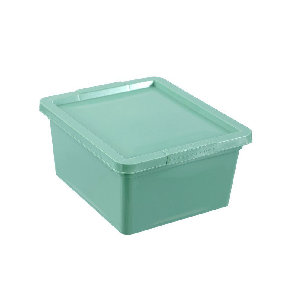 12PK Boxsweden Essentials 2L/19cm Stackable Tub w/ Lid - Assorted