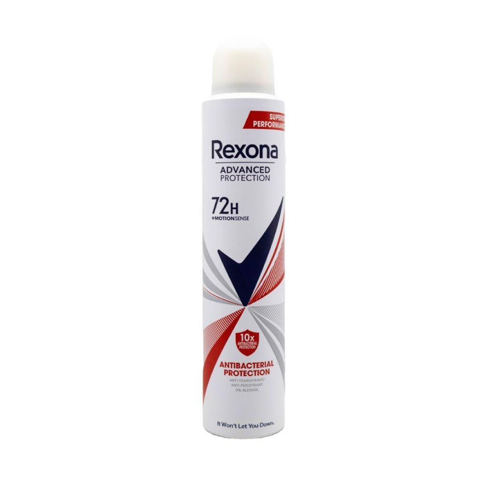 12PK Rexona Antiperspirant Deoderant Spray 72 Hr Protection w/MotionSense 200ml