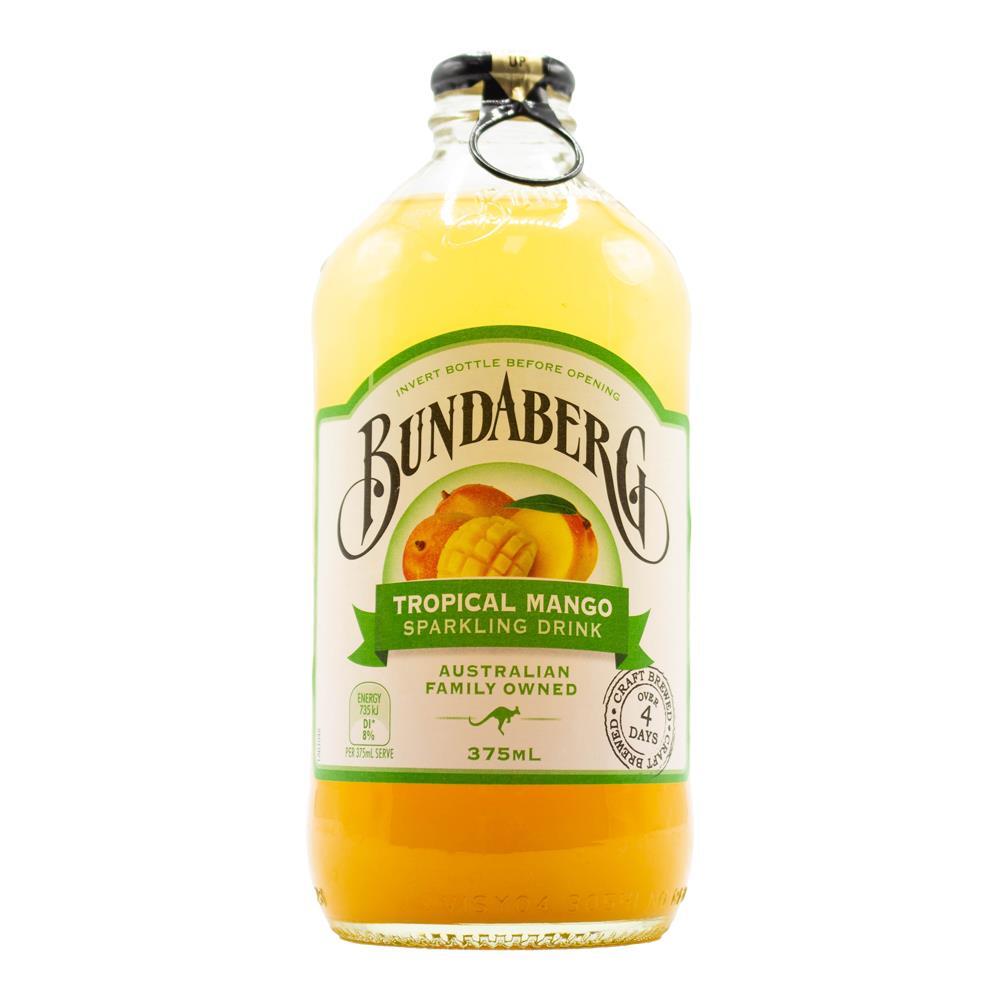 24PK Bundaberg 375ml Tropical Mango Non-Alcoholic Flavoured Drink