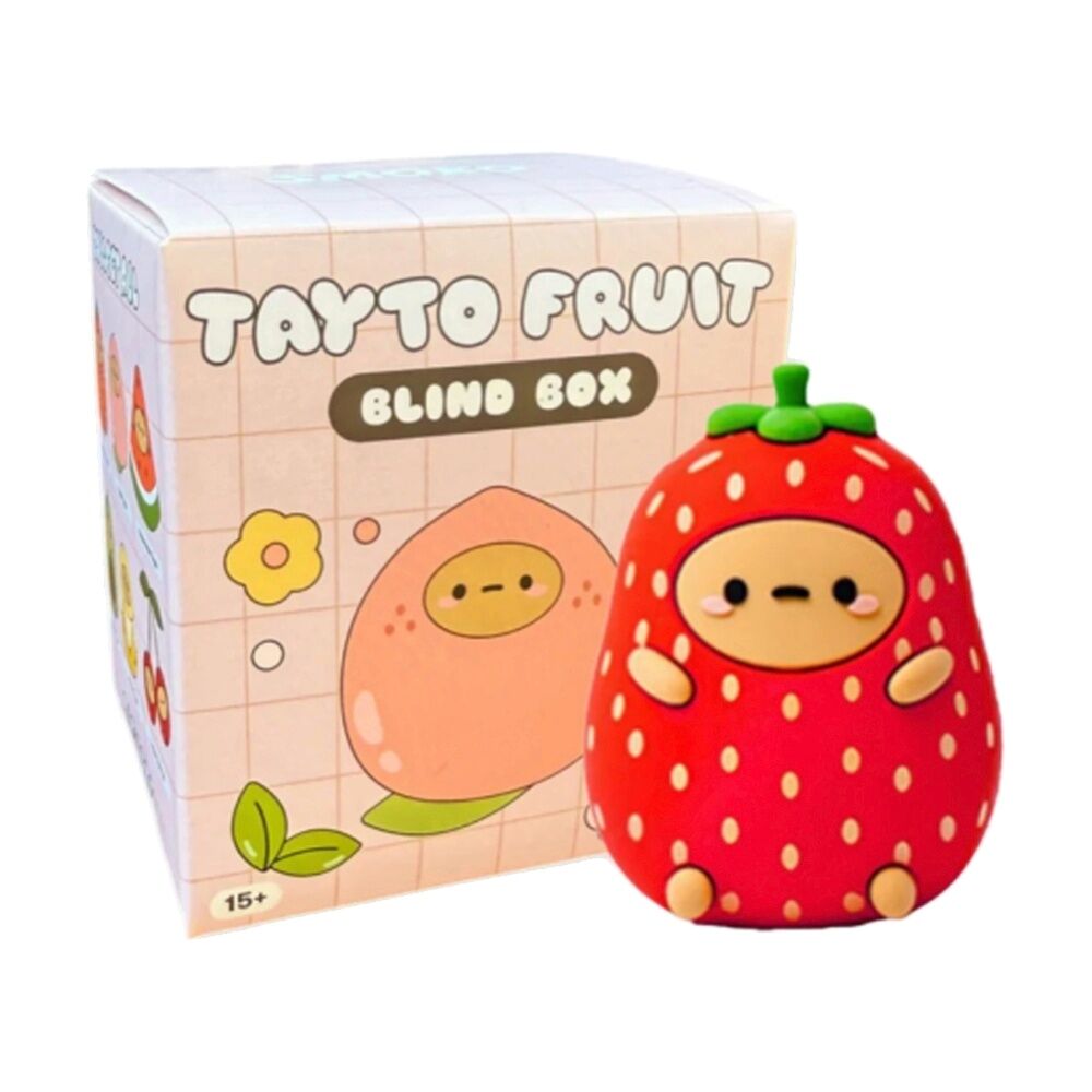 4PK Smoko Tayto Potato Fruit Blind Box Toy Collectable Figurine 15Y+ Assorted