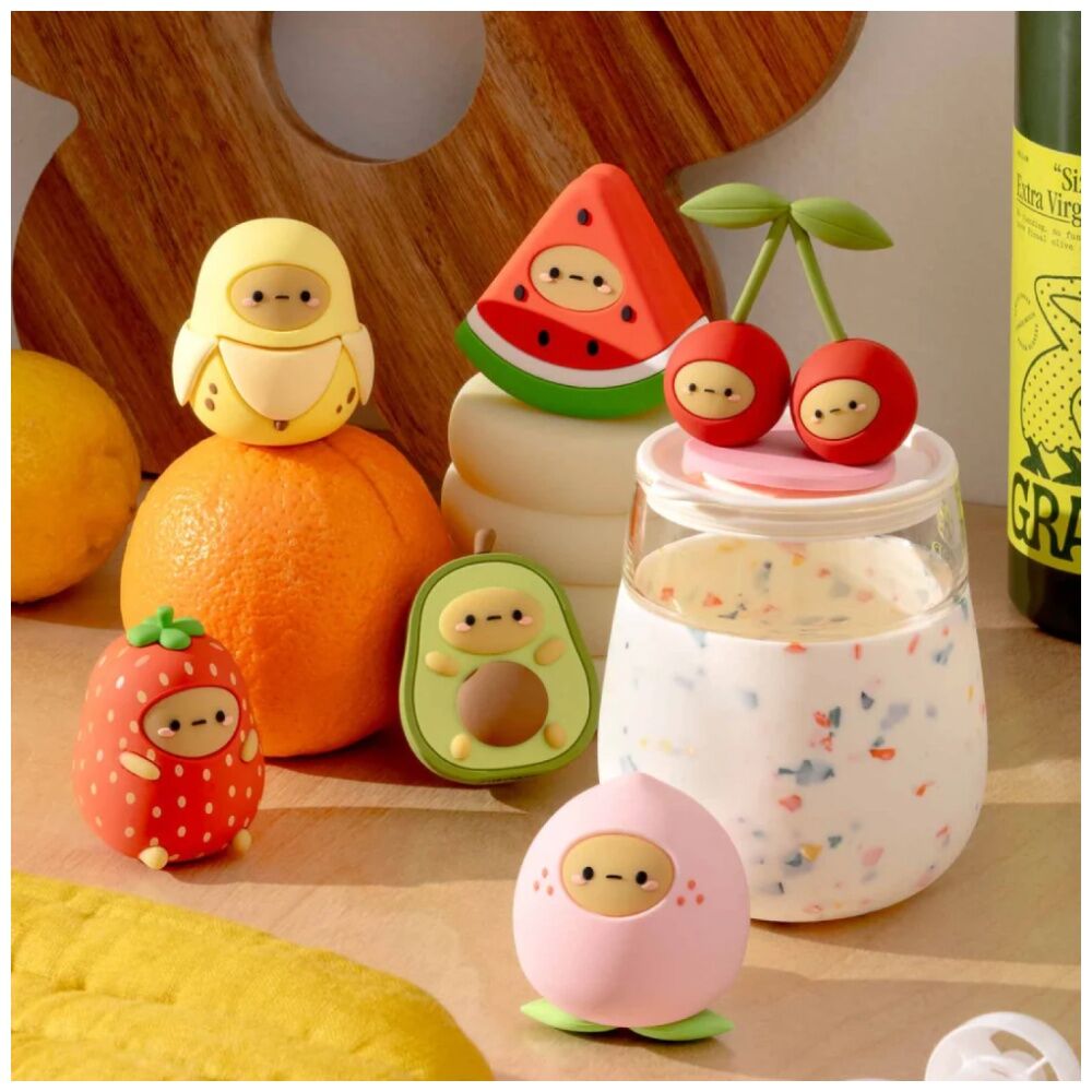 4PK Smoko Tayto Potato Fruit Blind Box Toy Collectable Figurine 15Y+ Assorted