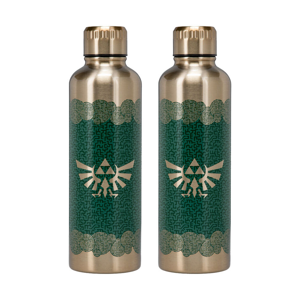 2PK Nintendo Zelda Tears Of The Kingdom Metal Water Bottle
