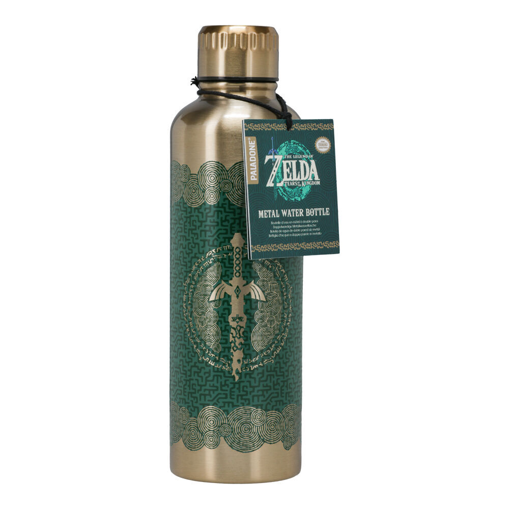 2PK Nintendo Zelda Tears Of The Kingdom Metal Water Bottle