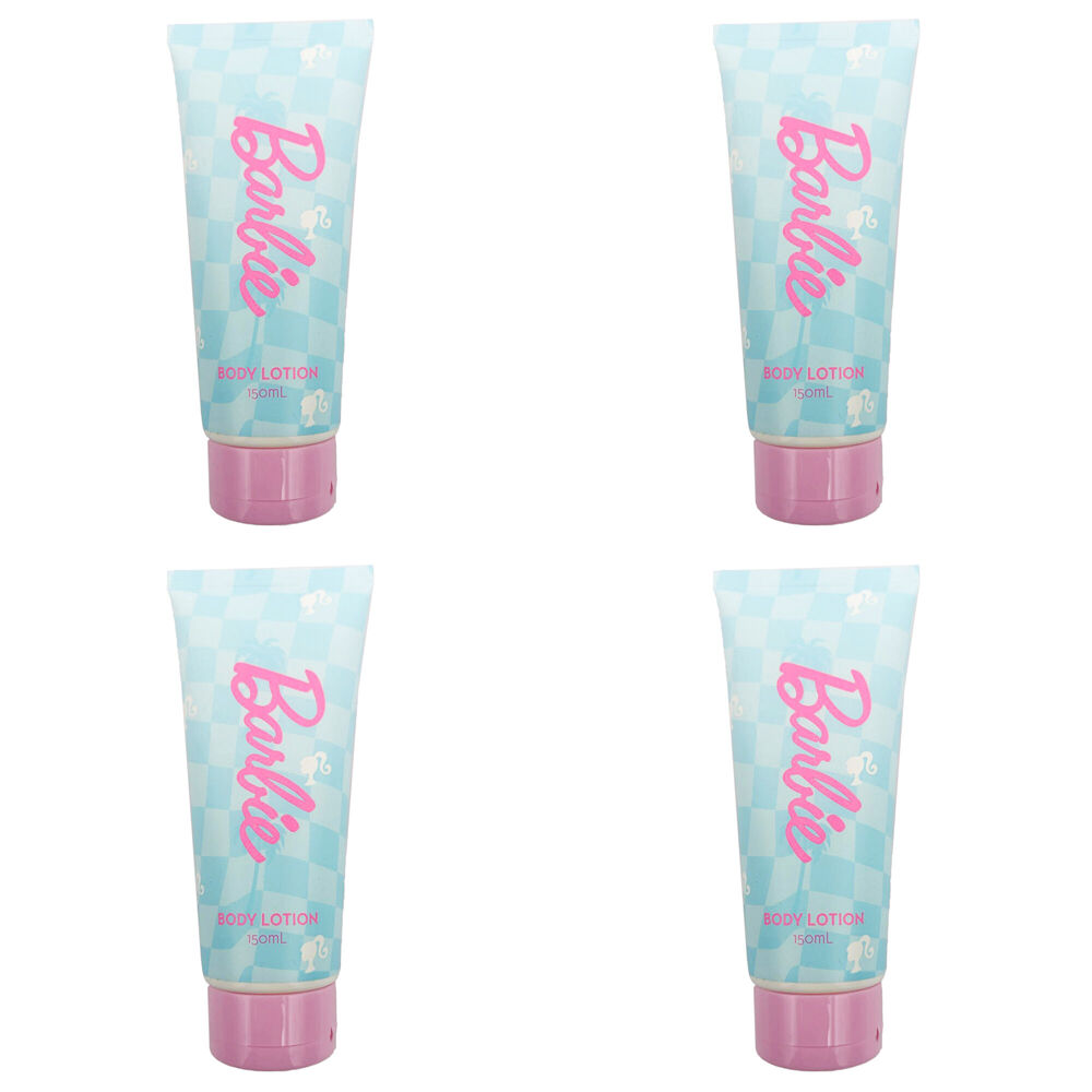 4PK Barbie Tween Range 150ml Hydrating Scented Body Lotion - Assorted