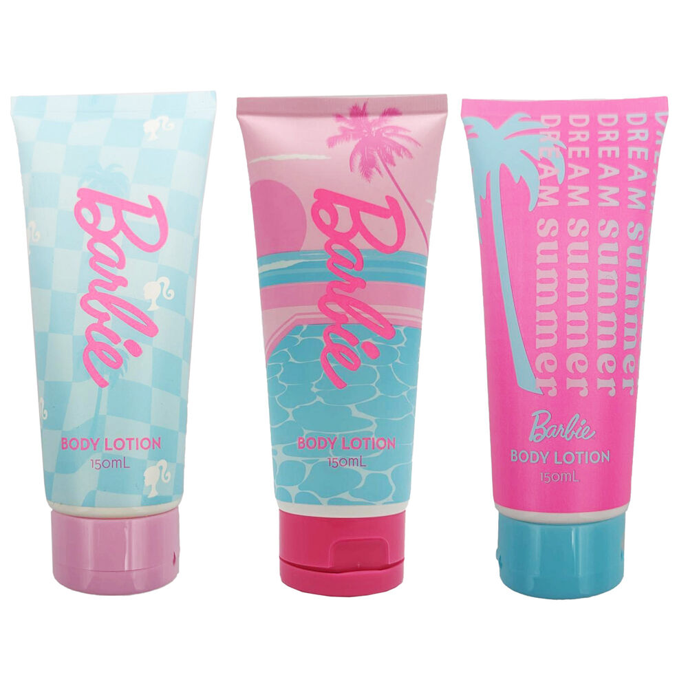 4PK Barbie Tween Range 150ml Hydrating Scented Body Lotion - Assorted