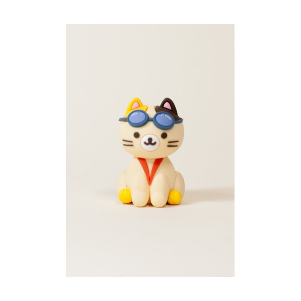 2PK Smoko Astro Cats Blind Box Toy Collectable Figurine 15Y+ Assorted