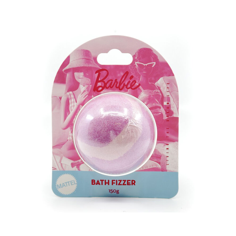 3PK Barbie Tween Range Scented Bath Fizzer 150g Bath Bomb