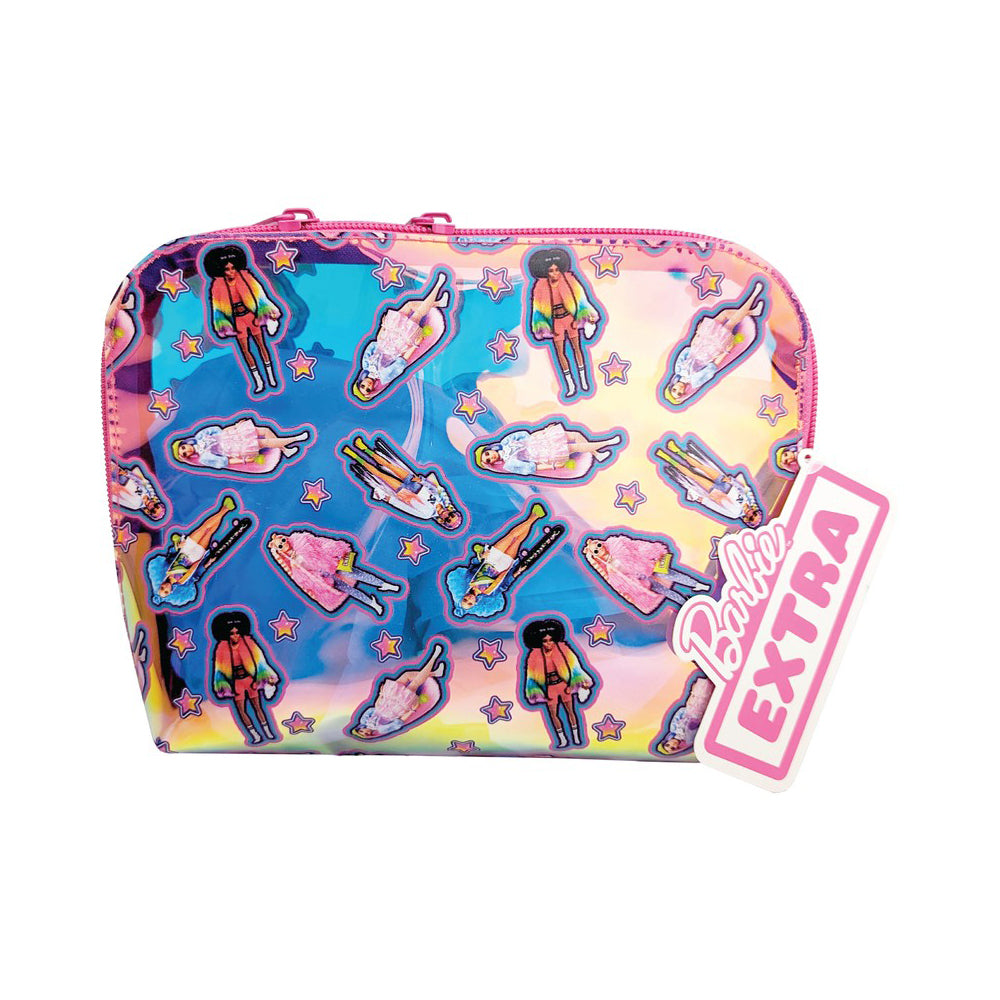 2PK Barbie Extra Range Cosmetic Bag Travel Makeup Organiser