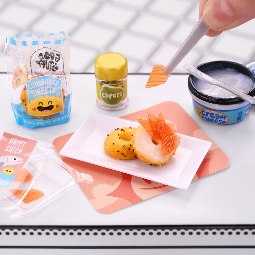4PK MGA's Miniverse Make It Mini Foods: Cafe Series 3B Assorted 8y+