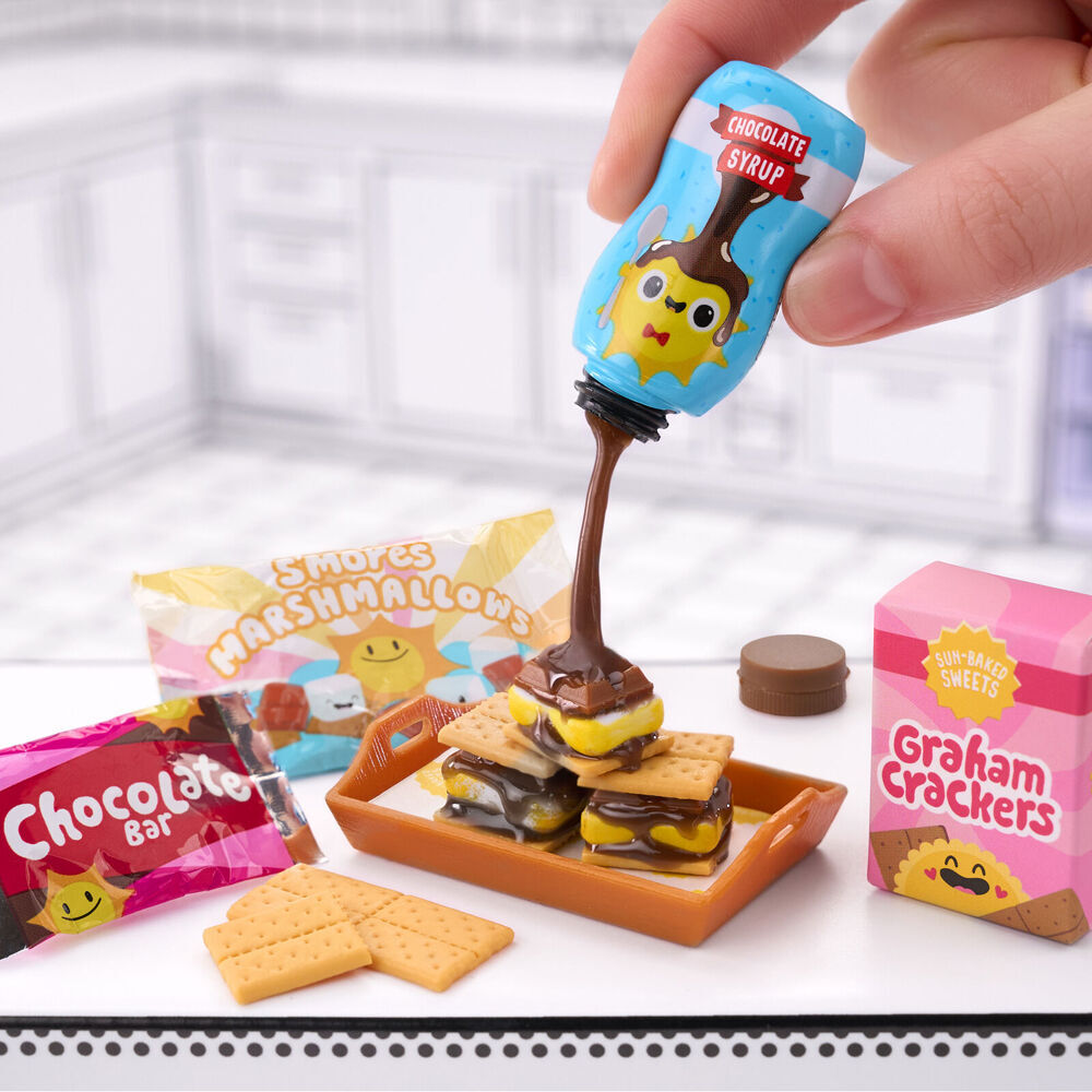 4PK MGA's Miniverse Make It Mini Foods: Cafe Series 3B Assorted 8y+