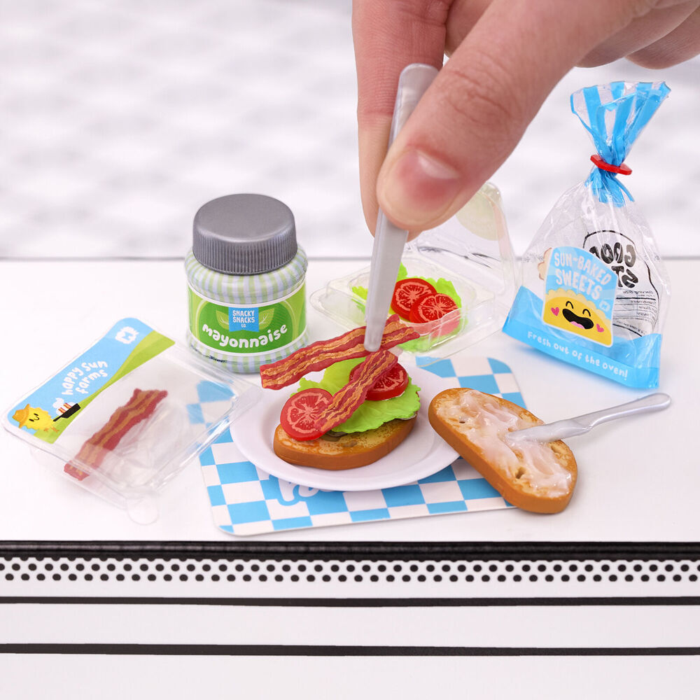 4PK MGA's Miniverse Make It Mini Foods: Cafe Series 3B Assorted 8y+