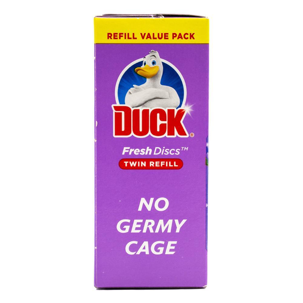 8pc Duck 12 Gel Refills Fresh Discs Bath Toilet Bowl Cleaner - Lavender