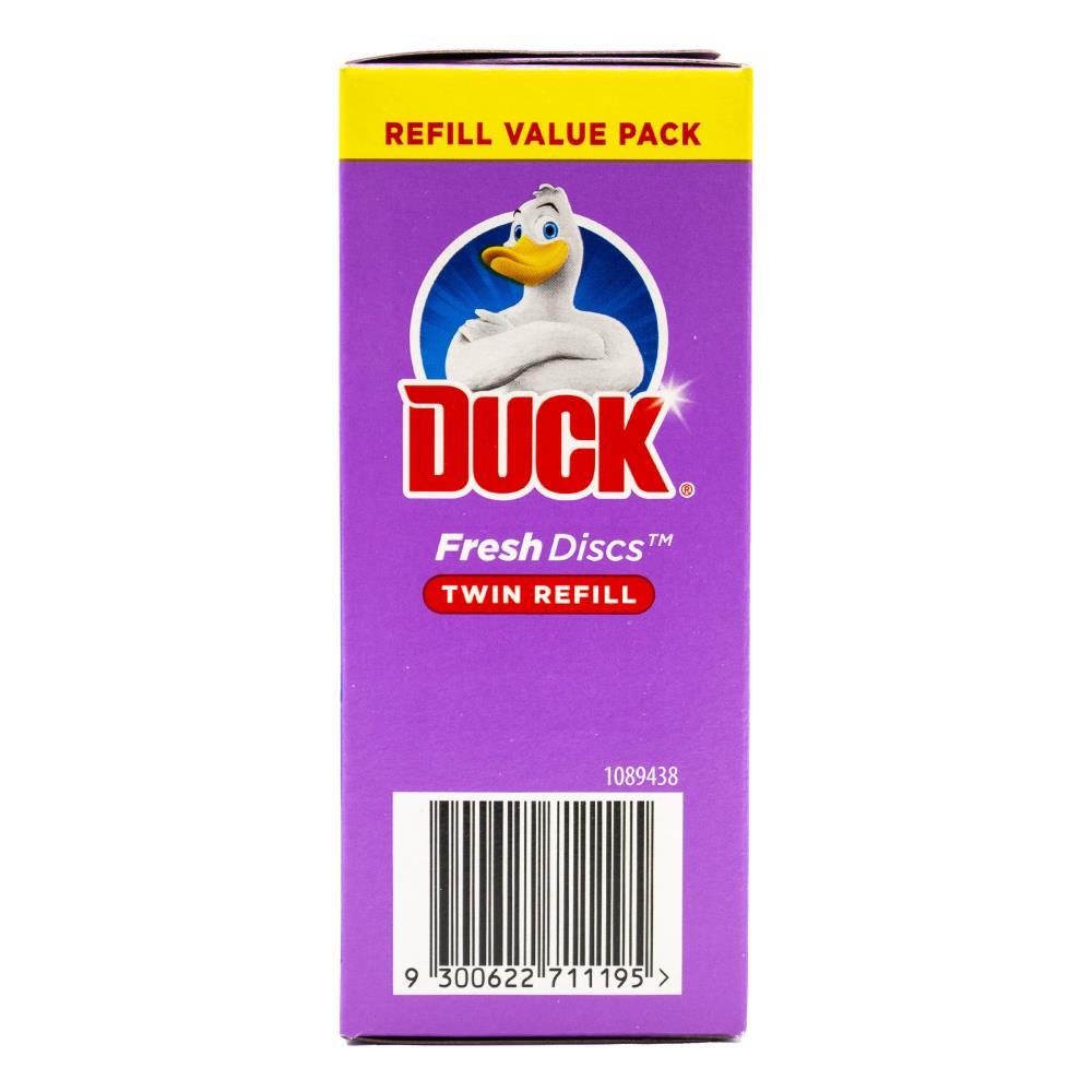 8pc Duck 12 Gel Refills Fresh Discs Bath Toilet Bowl Cleaner - Lavender