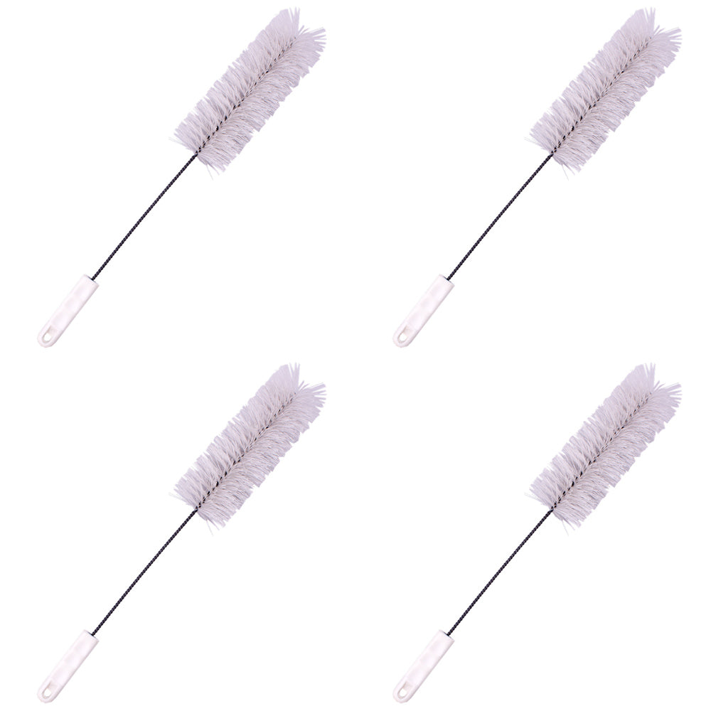 4PK Appetito Large All Purpose Bottle Brush Home Kitchen Cooking White