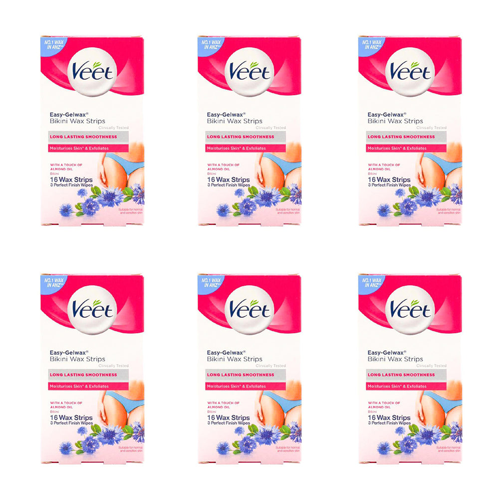 96pc Veet Bikini Wax Strips w/ Perfect Finish Wipes