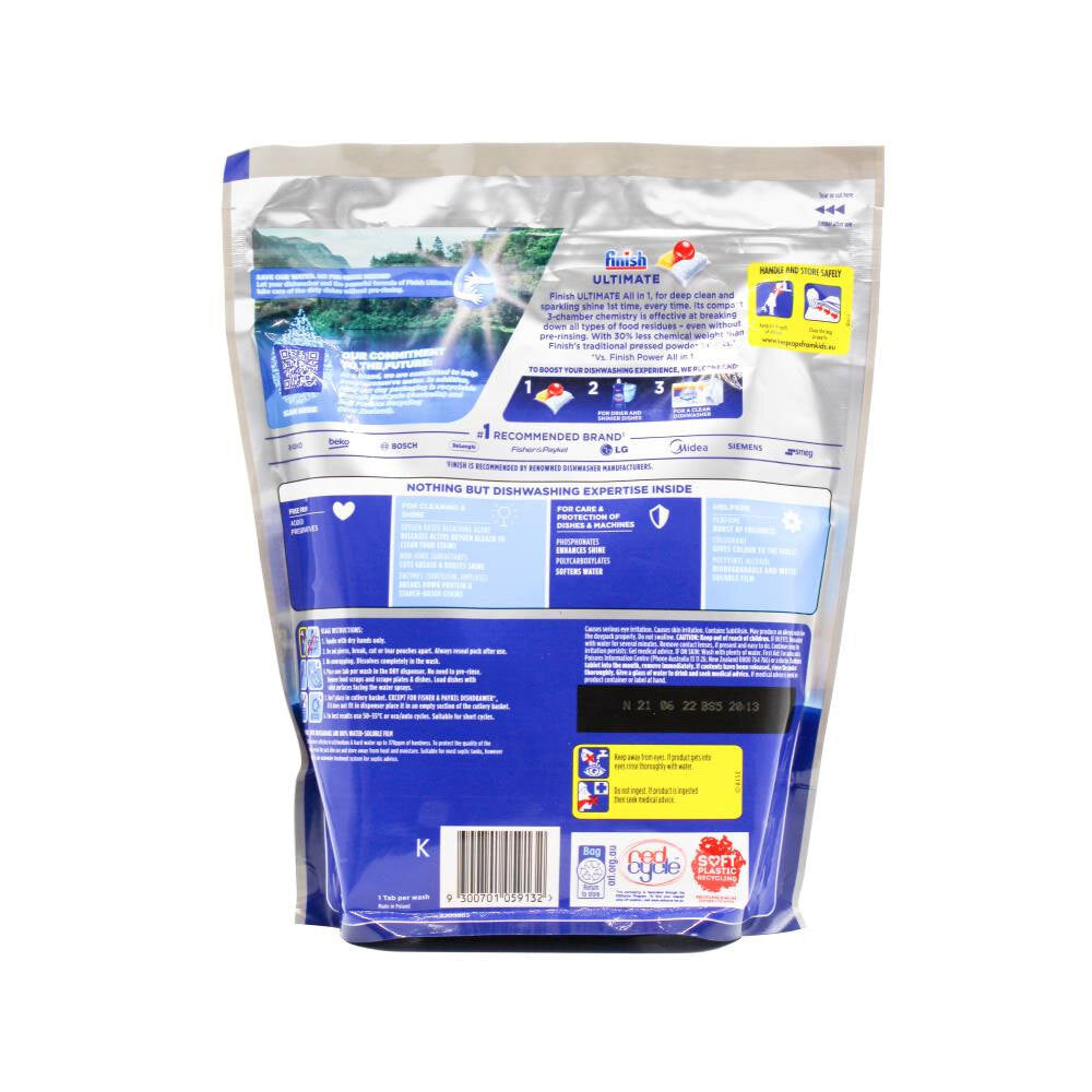 3x 50pc Finish All In 1 Dishwashing Tablets Lemon Sparkle