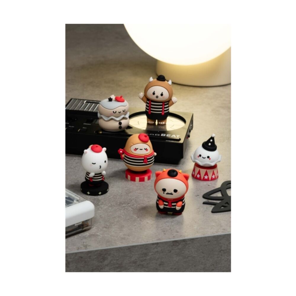 2PK Smoko Friends Mimes Blind Box Toy Collectable Figurine 15Y+ Assorted