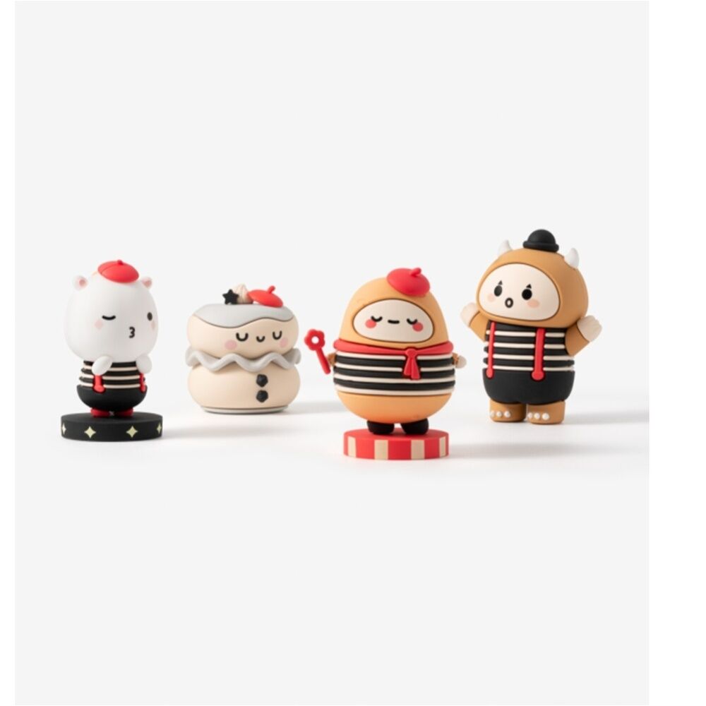 2PK Smoko Friends Mimes Blind Box Toy Collectable Figurine 15Y+ Assorted