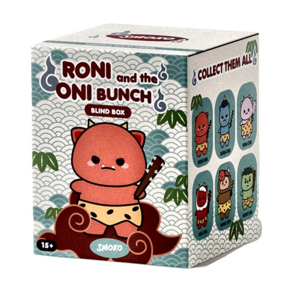 4PK Smoko Roni And Oni Bunch Blind Box Toy Collectable Figurine 15Y+ Assorted