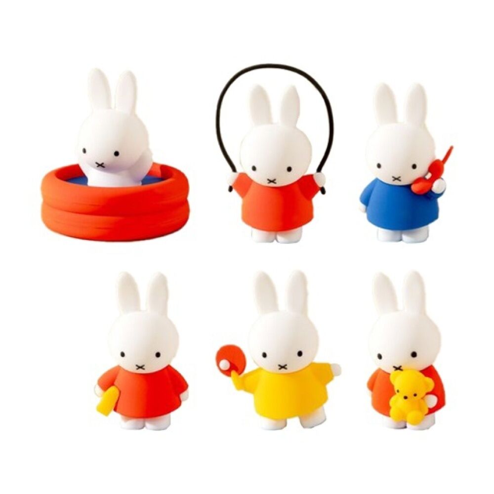 2PK Smoko Miffy Doing Things Blind Box Toy Collectable Figurine 15Y+ Assorted