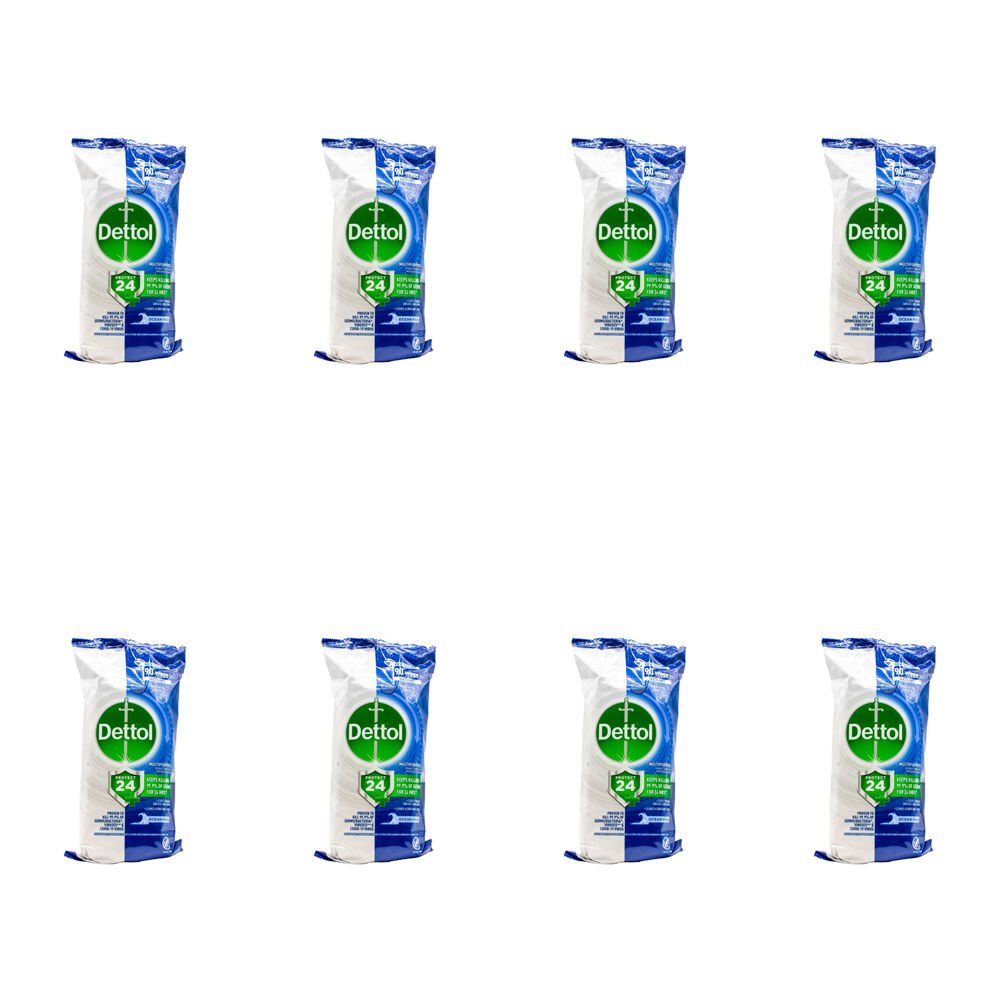 720pc Dettol Multipurpose Disinfectant Wipes Ocean Fresh Scent