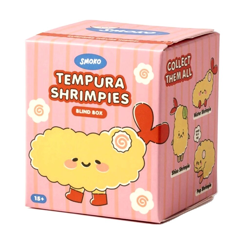 2PK Smoko Tempura Shrimpie Blind Box Toy Collectable Figurine 15Y+ Assorted