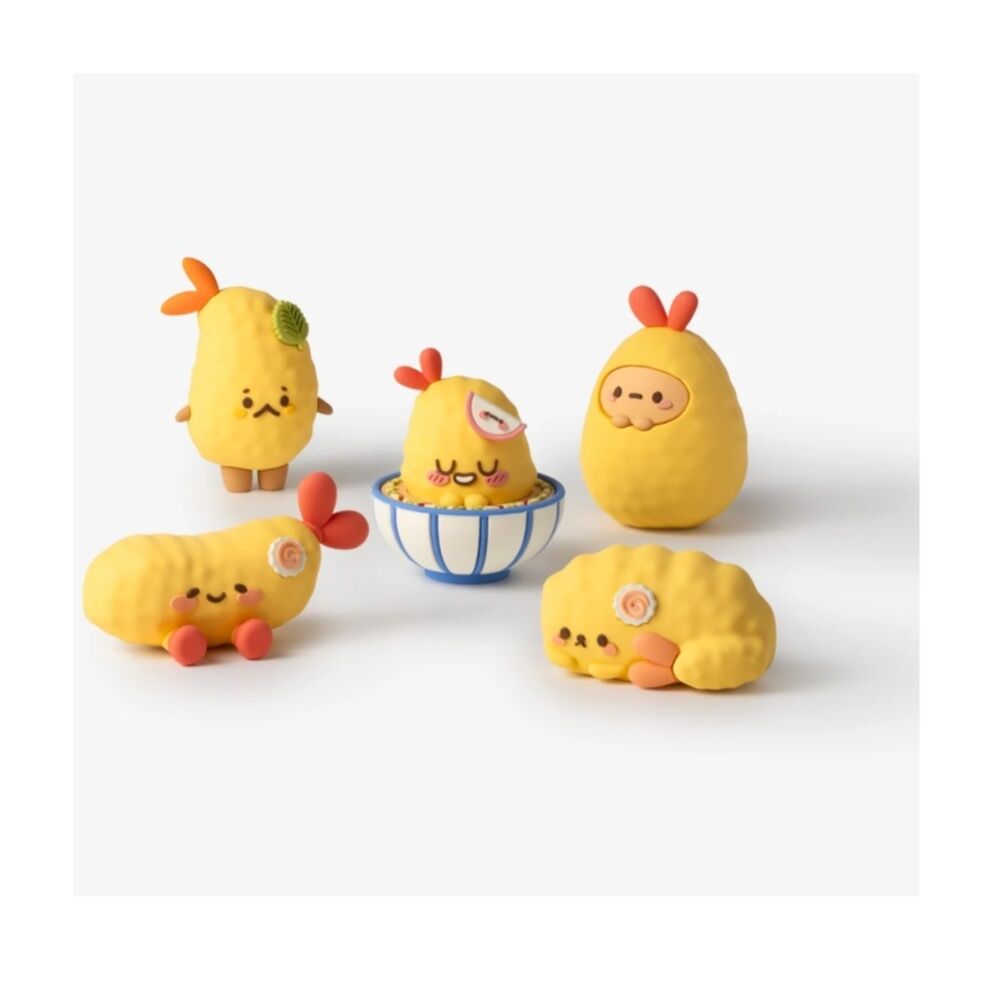 4PK Smoko Tempura Shrimpie Blind Box Toy Collectable Figurine 15Y+ Assorted