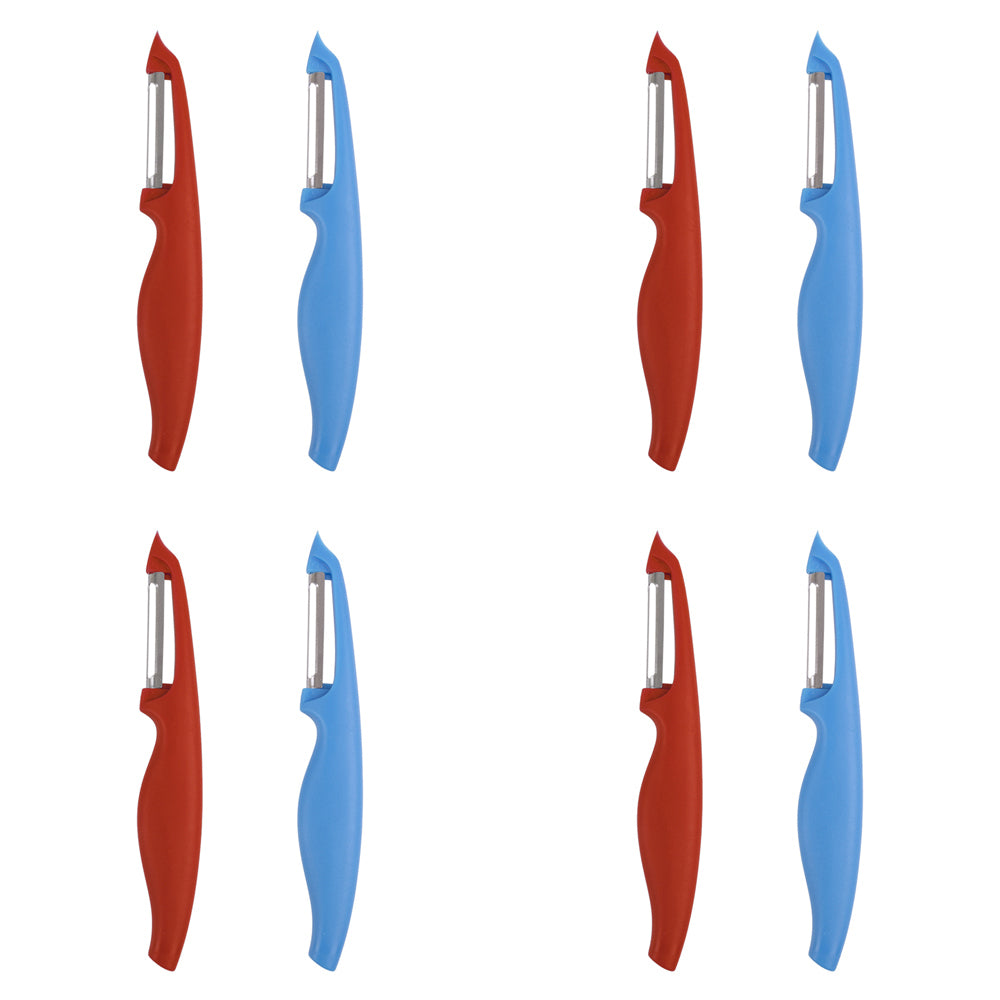 4PK Appetito Comfort Grip Peeler Home Kitchen Cooking Tool Assorted