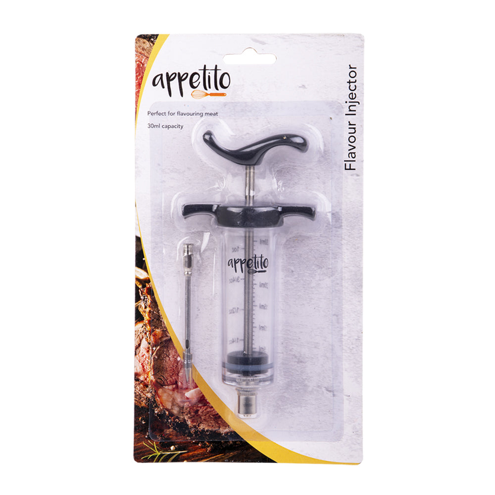 3PK Appetito Flavour Injector Home Kitchen Cooking 30ml