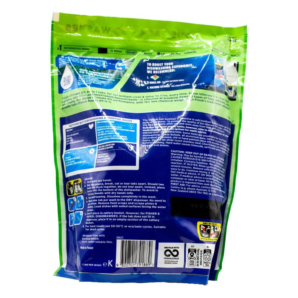 160pc Finish Powerball Dishwasher Tablets Ultimate Brilliant Scent & Shine
