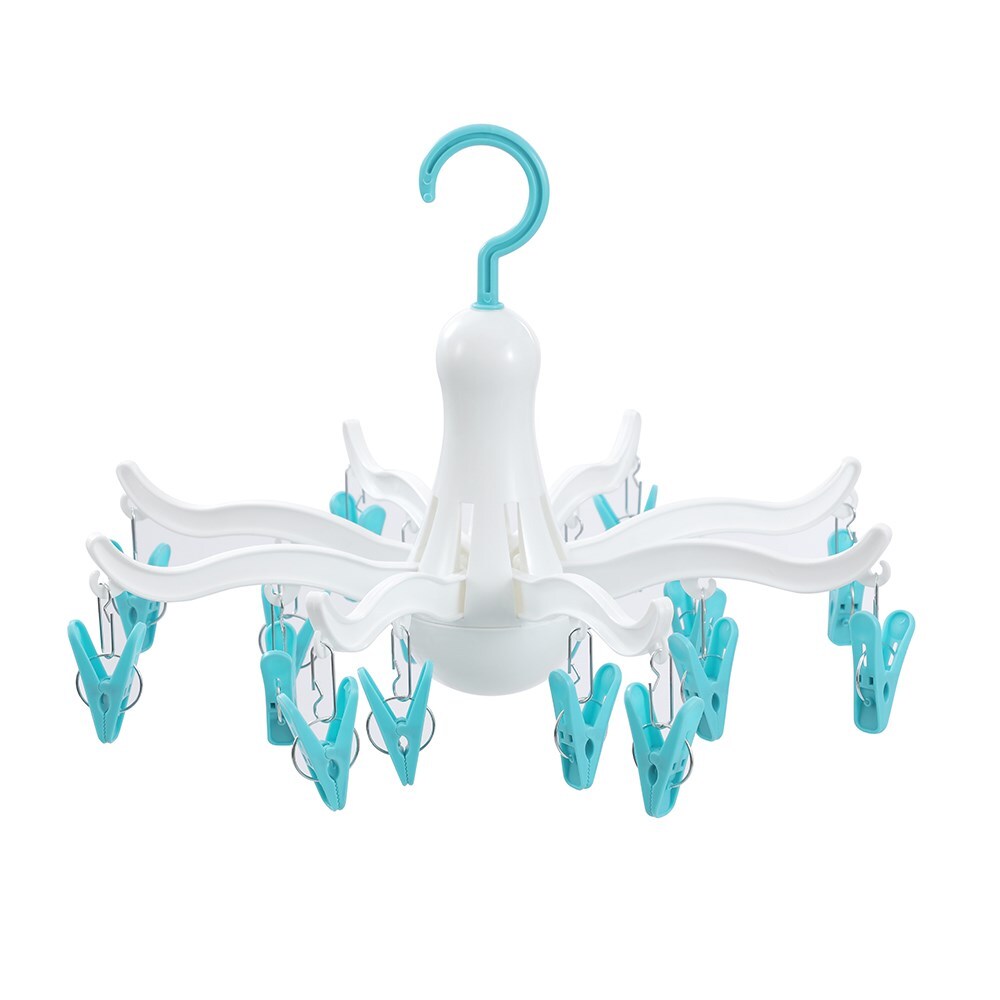 3PK Boxsweden Hangit Delicates 8-Arm Hanger w/ 16 Pegs - Assorted
