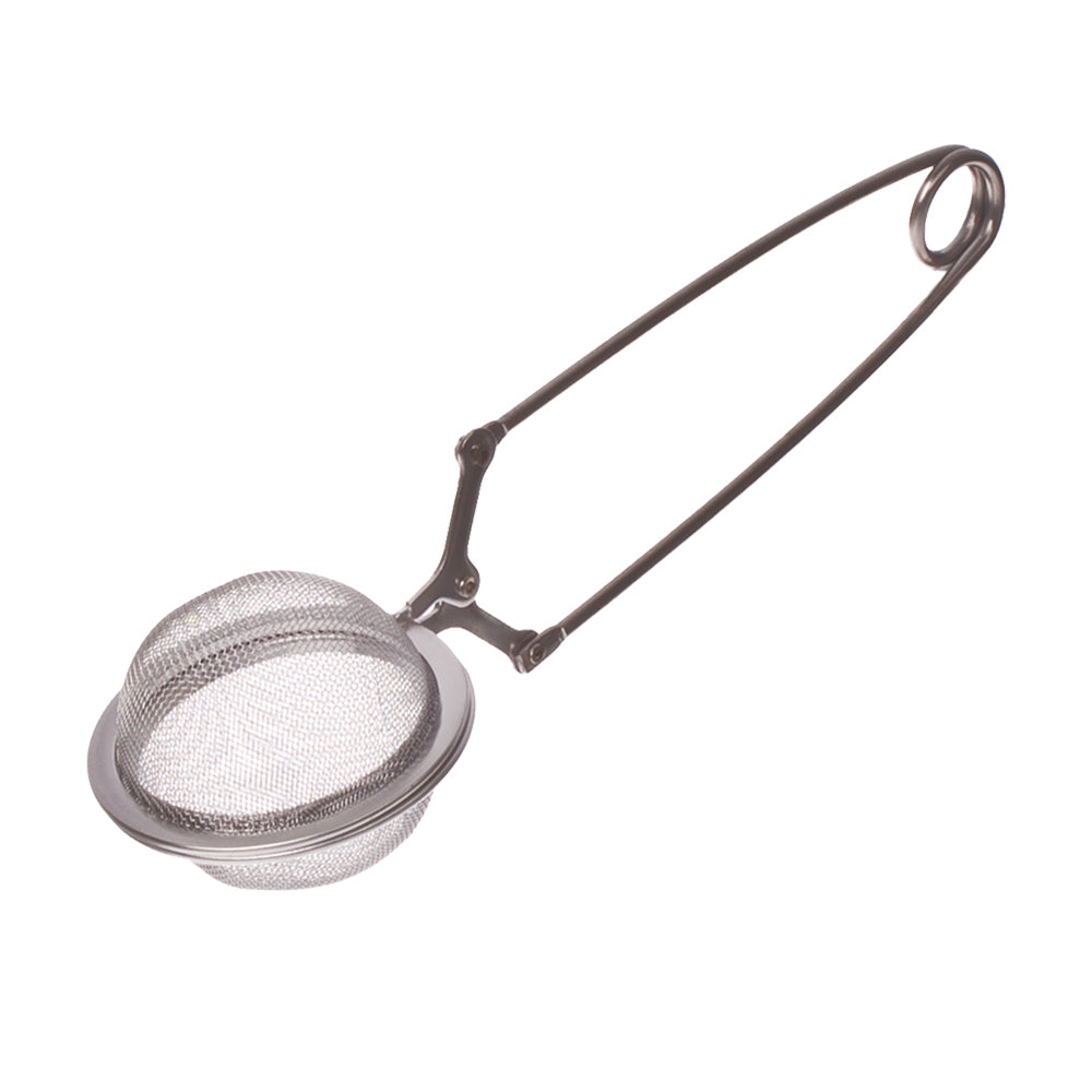 6PK Teaology Stainless Steel Mesh Spring Tea Leaf Infuser - Silver