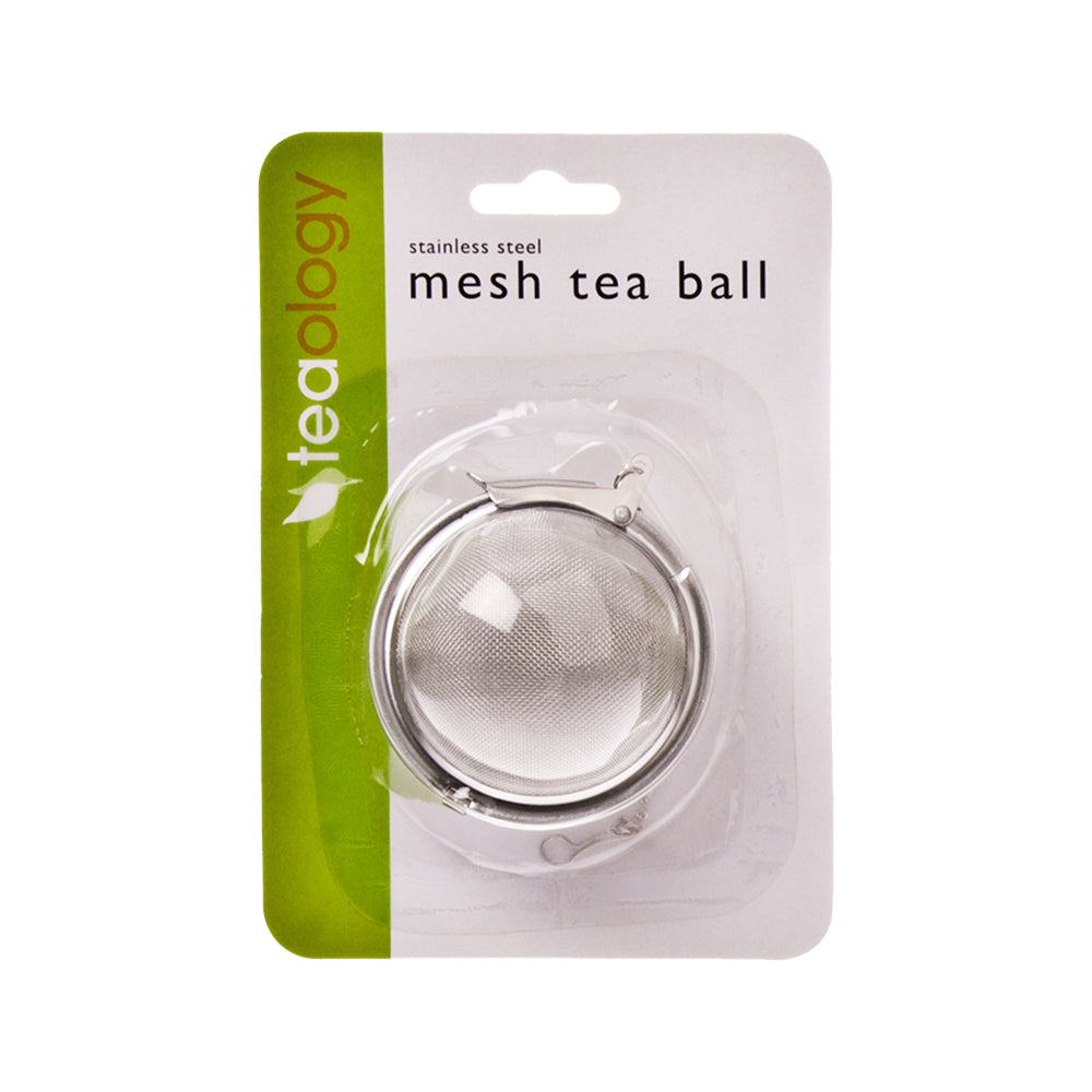 6PK Teaology Stainless Steel Mesh Tea Ball 4.5cm - Silver