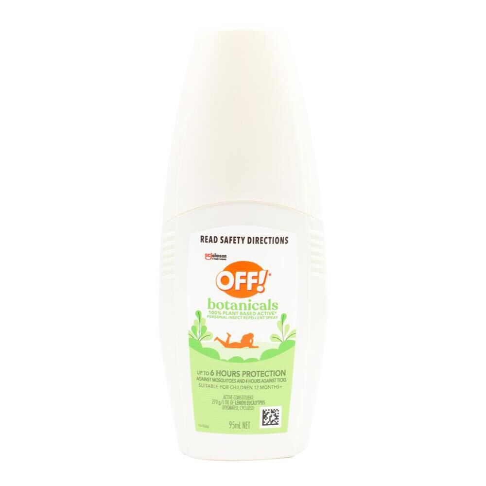 12PK Off Botanicals Plant Based Insect Repellent Spray 95ml