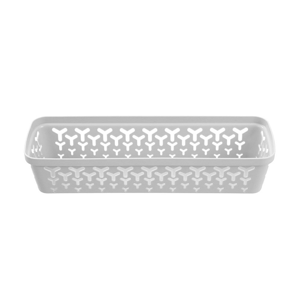 24PK Boxsweden Star Organiser Tray Versatile Sleek Rectangular 33x11x6.5cm Grey