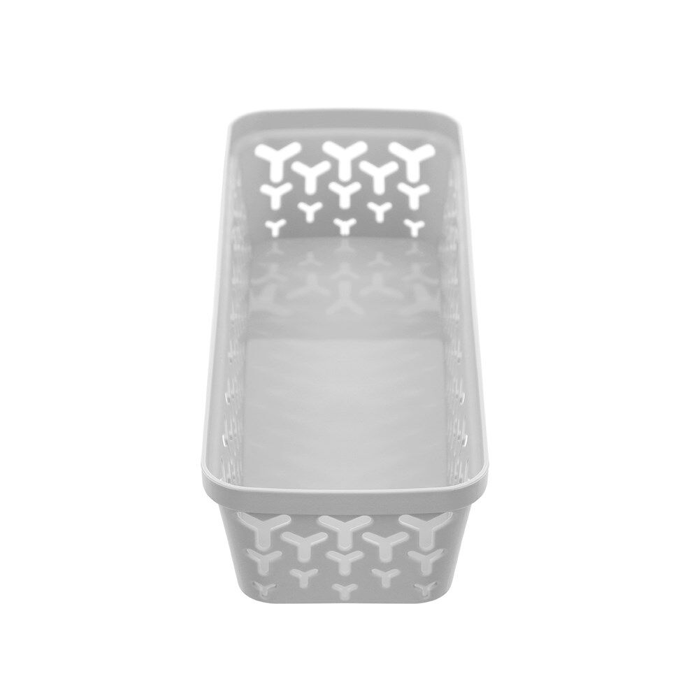 24PK Boxsweden Star Organiser Tray Versatile Sleek Rectangular 33x11x6.5cm Grey