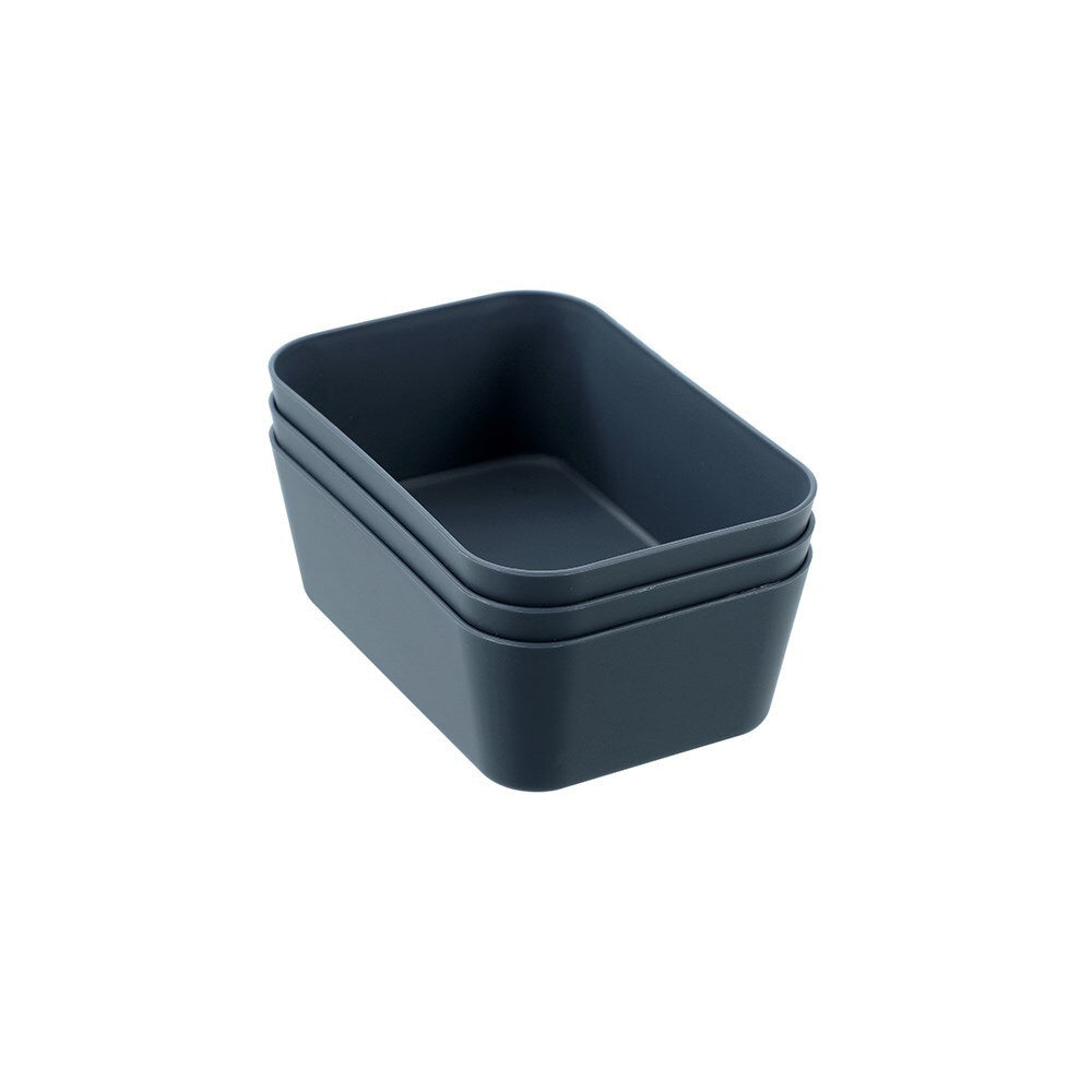 12x 3PK Boxsweden Essentials 12.5x4.5cm Sort Tray Rectangle - Assorted
