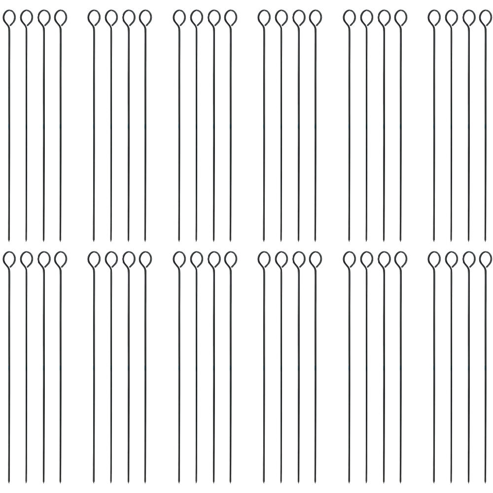 48pc Appetito 38cm Non-Stick BBQ Skewers Home/Kitchen Cooking Utensil