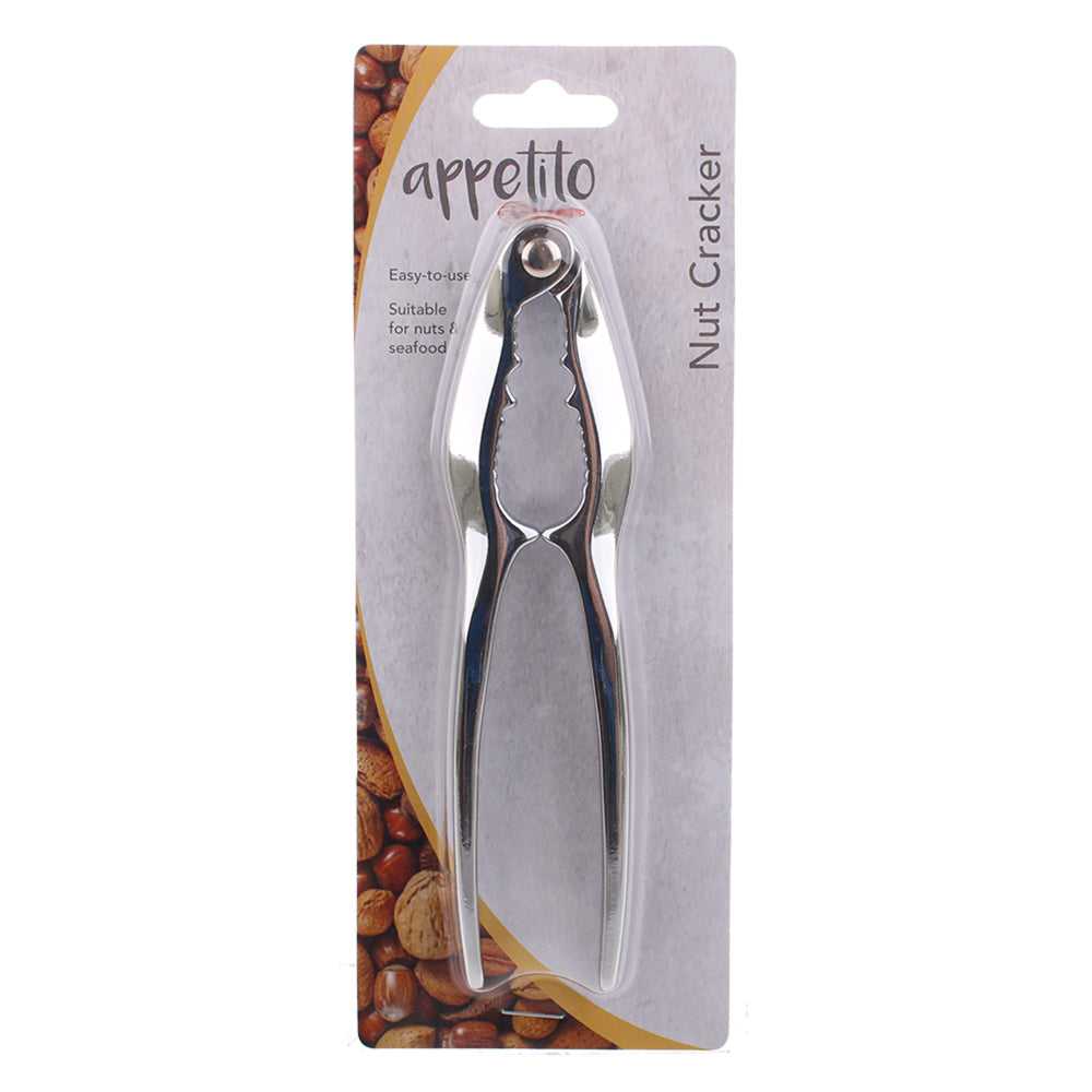 3PK Appetito Nut Cracker Home Kitchen Cooking Tool Tableware Silver