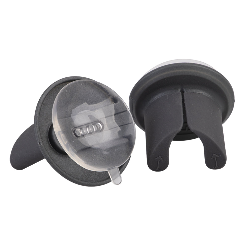 6x 2pc Appetito Suction Towel Holders Charcoal Home Kitchen Cooking
