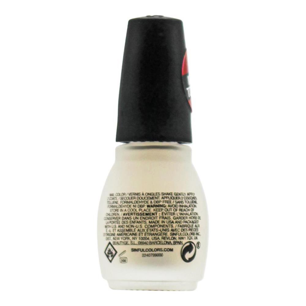 3PK Sinful Colors 15ml Matte Nail Polish - Mattifly Top Coat 2565