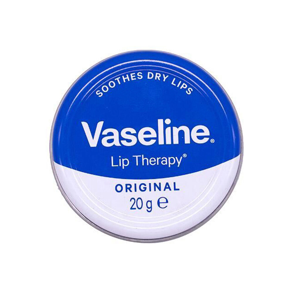 6PK Vaseline Lip Therapy Petroleum Moisturising Jelly Balm 20g Original