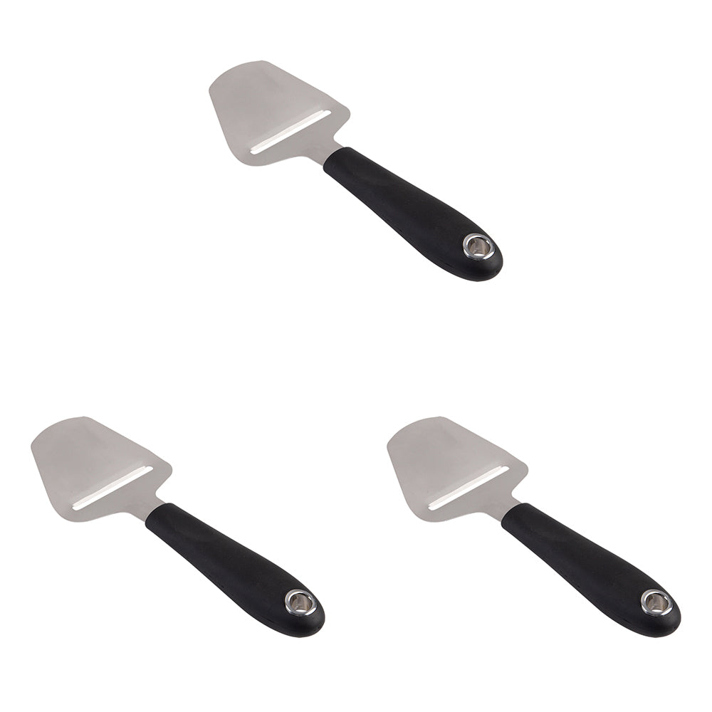 3PK Appetito Stainless Steel Cheese Plane Cutter/Slicer Kitchen Utensil